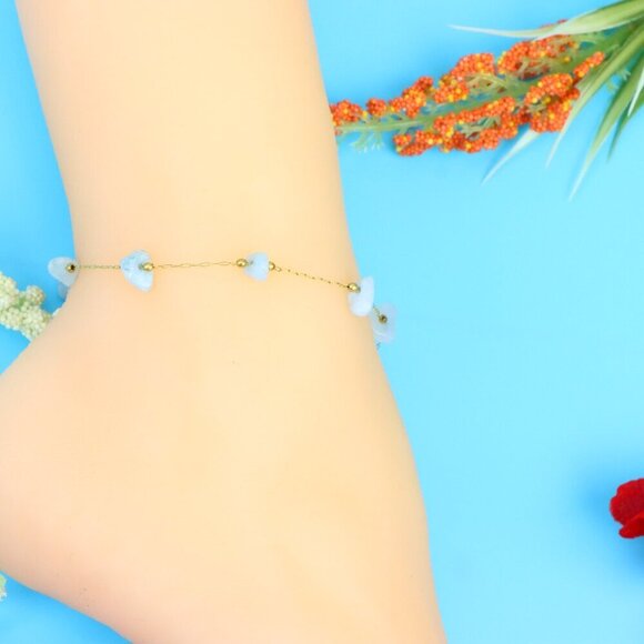 Elegant Handmade Anklet – Perfect for Women & Girls | Ideal Gift Option, DYC1859 - Picture 7 of 9